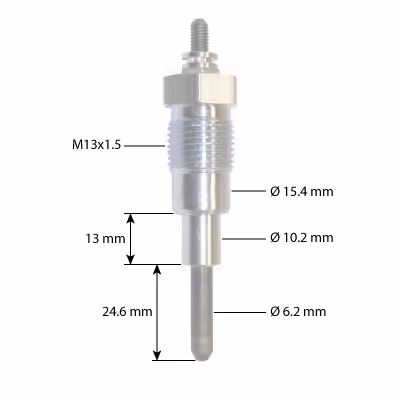 BOUGIE PRECHAUFFAGE 10.5V Deutz 01169117 adaptable