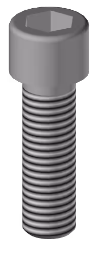 BOUL. Tête HC Cylindrique - Pas 150 - 14*45