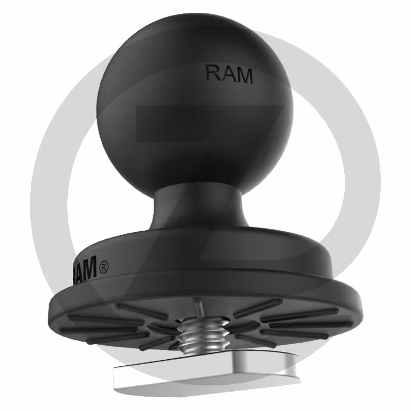 Boule B RAM Mount avec rainure en T
