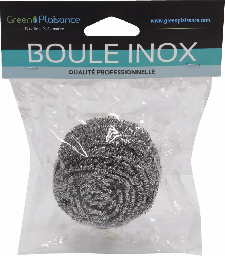 BOULE INOX 40G GREENPLAISANCE BROCHABLE