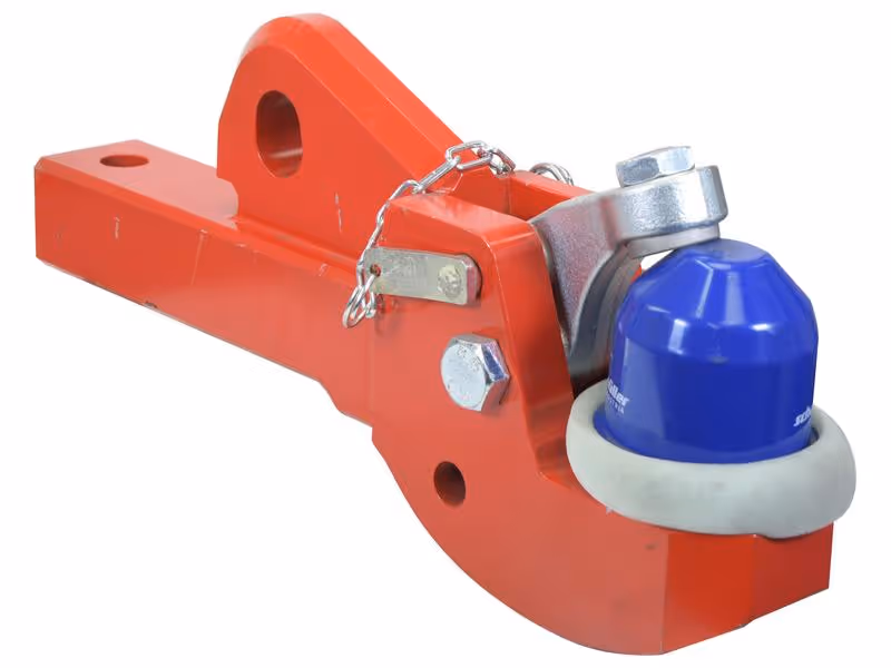 Boule K80 pour crochet releveur Sauerman 60 x 70 Ø25 - adaptable sur tracteurs John-Deere