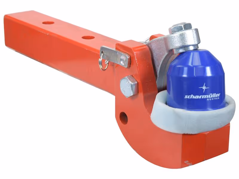Boule K80 pour crochet releveur Sauerman 70 x 70 Ø22.5 - adaptable sur tracteurs Fendt