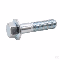 Boulon à bride M8x20 8,8 zingué