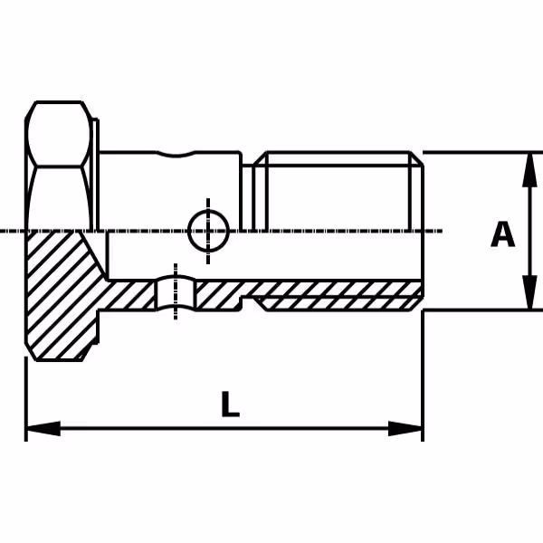 Boulon Banjo 3/8" BSP