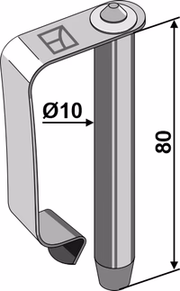 Boulon d'assemblage à ressort