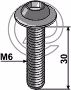 Boulon de fixation - 10.9