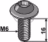 Boulon de fixation - 10.9