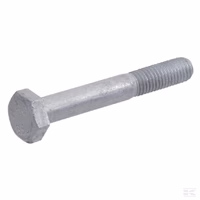 Boulon hexagonal partiellement fileté 8.8 galv. chaud M20x65
