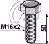 Boulon M16x2