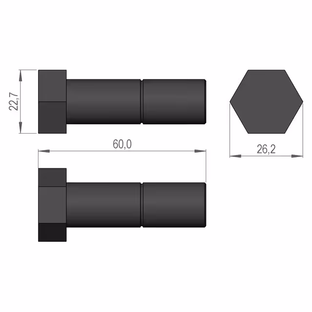 BOULON M16X50 SIP 745077100C