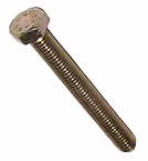 Boulon M5 x 40 Grossier Zinc & Jaune | Universel