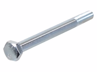 Boulon métrique M10x120Zinguée, Standard, 5 µm, Zn5/An/T0 DIN 931 - Vendu par 50