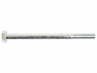 Boulon métrique M10x140 8.8 Zinguée DIN 931 - Vendu par 50