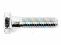 Boulon métrique M10x50 8.8 Zinguée DIN 931 - Vendu par 100