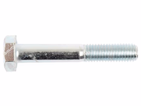 Boulon métrique M10x65 8.8 Zinguée DIN 931 - Vendu par 50