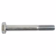 Boulon métrique M10x80 10.9 Zinguée DIN 931 - Vendu par 10