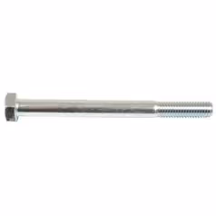 Boulon métrique M12x130 8.8 Zinguée DIN 931 - Vendu par 50 - adaptable sur tracteurs Zetor - ref 990595