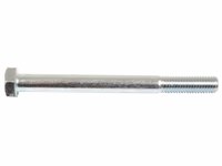 Boulon métrique M12x140 8.8 Zinguée DIN 931 - Vendu par 5