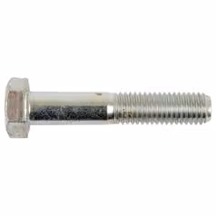 Boulon métrique M12x75 8.8 Zinguée DIN 931 - Vendu par 50