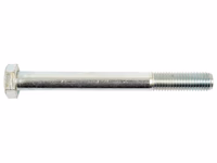 Boulon métrique M14x140 8.8 Zinguée DIN 931 - Vendu par 5