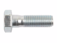 Boulon métrique M14x45 8.8 Zinguée DIN 931 - Vendu par 10 - adaptable sur tracteurs Zetor - ref 990385