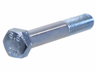 Boulon métrique M16x100Zinguée, Standard, 5 µm, Zn5/An/T0 DIN 931 - Vendu par 25