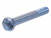 Boulon métrique M16x120Zinguée, Standard, 5 µm, Zn5/An/T0 DIN 931 - Vendu par 25