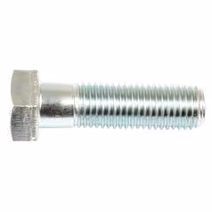 Boulon métrique M16x55 8.8 Zinguée DIN 931 - Vendu par 50
