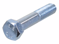 Boulon métrique M18x100Zinguée, Standard, 5 µm, Zn5/An/T0 DIN 931 - Vendu par 25