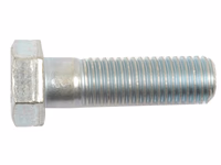 Boulon métrique M18x60 8.8 Zinguée DIN 931 - Vendu par 10