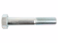 Boulon métrique M20x110 8.8 Zinguée DIN 931 - Vendu par 10