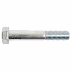 Boulon métrique M20x130 8.8 Zinguée DIN 931 - Vendu par 10