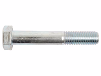 Boulon métrique M20x130 8.8 Zinguée DIN 931 - Vendu par 10