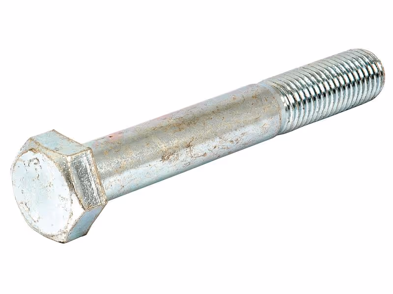 Boulon métrique M20x140 8.8 Zinguée DIN 931 - Vendu par 5