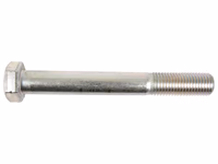 Boulon métrique M20x160 8.8 Zinguée DIN 931 - Vendu par 5