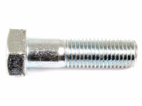 Boulon métrique M20x70 8.8 Zinguée DIN 931 - Vendu par 10