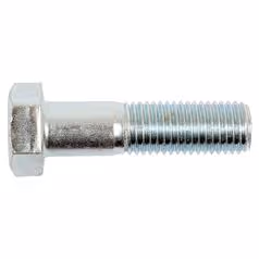 Boulon métrique M20x75 8.8 Zinguée DIN 931 - Vendu par 10