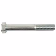 Boulon métrique M22x160 8.8 Zinguée DIN 931 - Vendu par 10