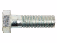 Boulon métrique M22x70 8.8 Zinguée DIN 931 - Vendu par 10