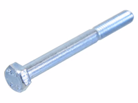 Boulon métrique M6x60Zinguée, Standard, 5 µm, Zn5/An/T0 DIN 931 - Vendu par 200