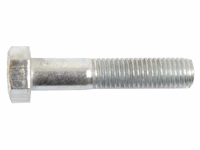 Boulon métrique M7x35 8.8 Zinguée DIN 931 - Vendu par 50