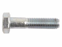 Boulon métrique M8x35 10.9 Zinguée DIN 931 - Vendu par 10