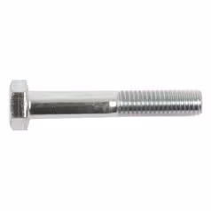 Boulon métrique M8x50 8.8 Zinguée DIN 931 - Vendu par 50 - adaptable sur tracteurs Zetor - ref 990324
