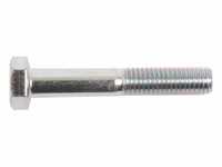 Boulon métrique M8x50 8.8 Zinguée DIN 931 - Vendu par 50 - adaptable sur tracteurs Zetor - ref 990324