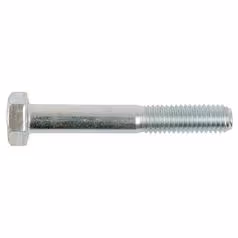 Boulon métrique M8x55 8.8 Zinguée DIN 931 - Vendu par 50 - adaptable sur tracteurs Zetor - ref 990325