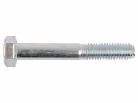 Boulon métrique M8x55 8.8 Zinguée DIN 931 - Vendu par 50 - adaptable sur tracteurs Zetor - ref 990325