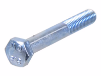 Boulon métrique M8x60Zinguée, Standard, 5 µm, Zn5/An/T0 DIN 931 - Vendu par 200