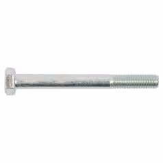 Boulon métrique M8x75 8.8 Zinguée DIN 931 - Vendu par 50