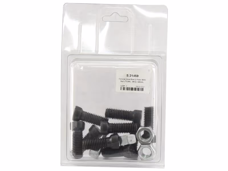 Boulon (TC2M) - 1/2'' x 1-1/2'', Résistance à la traction 12.9 (10 pièces Agripak)