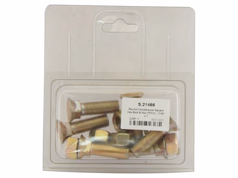 Boulon (TFCC) - 7/16'' x 1-1/2'' Résistance à la traction 10.9 (6 pièces Agripak)